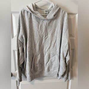 Victoria’s Secret PINK oversized grey hoodie